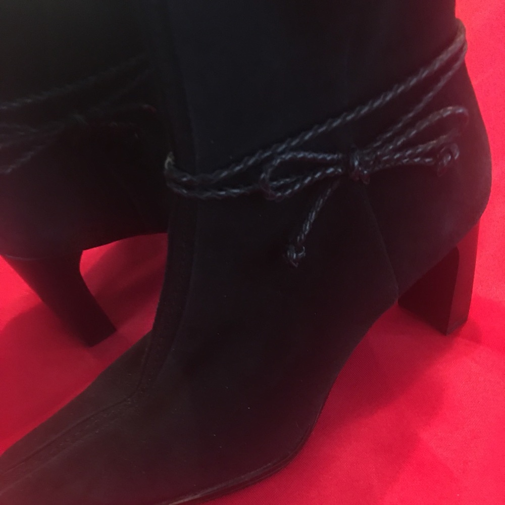 Soft Suede Ankle Boots - Picture 2 of 3